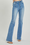 Explore More Collection - RISEN Full Size High Rise Button Fly Bootcut Jeans