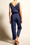 Explore More Collection - Full Size Surplice Sleeveless Jumpsuit