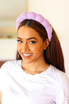 Explore More Collection - Lavender Terry Cloth Skincare Headband