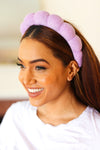 Explore More Collection - Lavender Terry Cloth Skincare Headband