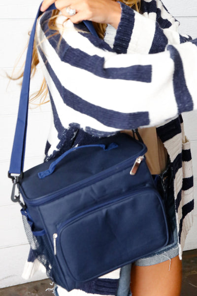 Explore More Collection - Navy Blue Insulated Cooler Box