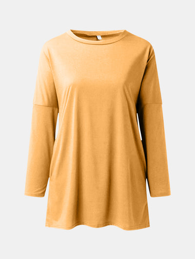 Explore More Collection - Full Size Round Neck Long Sleeve T-Shirt