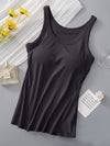 Explore More Collection - Round Neck Tank with Bra