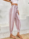 Explore More Collection - Printed High Waist Pants