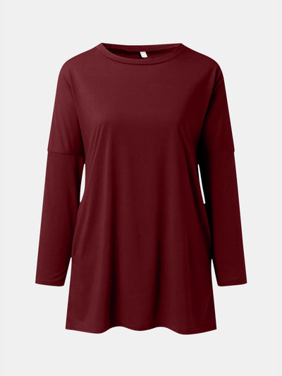 Explore More Collection - Full Size Round Neck Long Sleeve T-Shirt