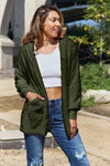 Explore More Doorbusters - Full Size Teddy Hooded Jacket with Pockets