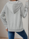 Explore More Collection - Perfee Half Zip Long Sleeve Hoodie