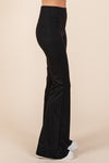 Explore More Collection - Mittoshop Stretchy Soft Elastic Waist Flare Pants