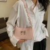 Explore More Collection - Bow PU Leather Shoulder Bag