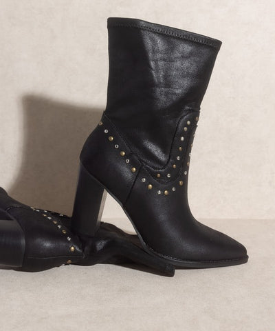 Explore More Collection - OASIS SOCIETY Paris - Studded Boots