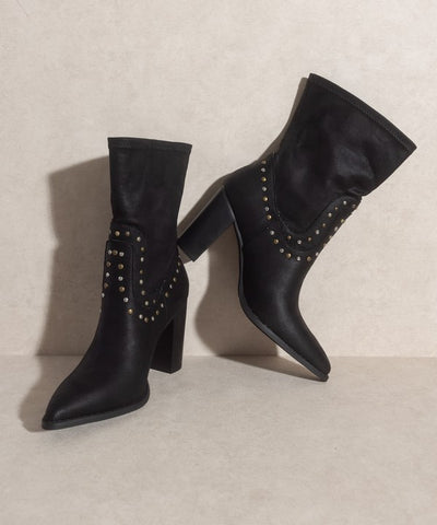 Explore More Collection - OASIS SOCIETY Paris - Studded Boots