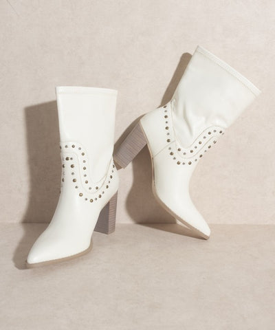 Explore More Collection - OASIS SOCIETY Paris - Studded Boots