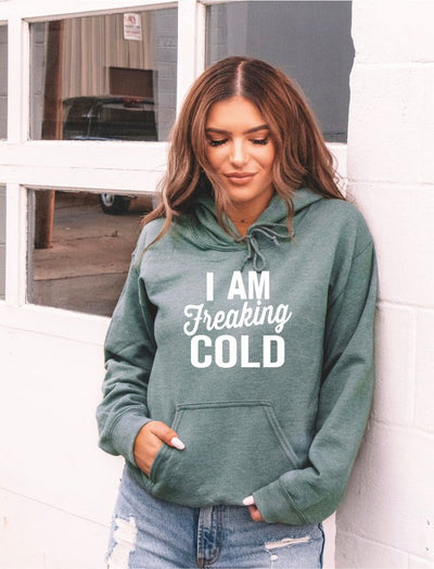 Explore More Collection - I Am Freaking Cold Softstyle Hoodie