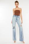 Explore More Collection - Ultra High Rise 90's Flare Jeans