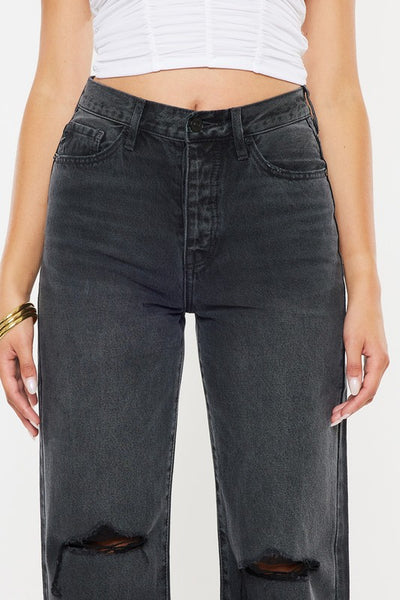 Explore More Collection - Ultra High Rise 90's Flare Jeans