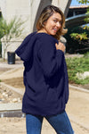 Explore More Doorbusters - Full Size Teddy Hooded Jacket with Pockets