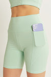 Explore More Collection - Activewear Leggings Shorts Seam Detail