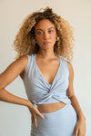 Explore More Collection - Twist Tank Activewear Tank + Bra