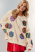 Explore More Collection - Double Take Christmas Element Sequin Round Neck Long Sleeve Sweatshirt