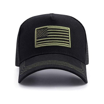 Explore More Collection - American Flag Unisex Trucker Hat