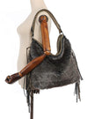 Explore More Collection - Oversize Hobo Bag for Women Fringe Fur purse