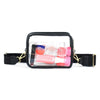 Explore More Collection - Clear Square Stadium Sling Bag Crossbody Strap