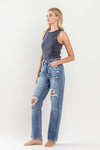 Explore More Collection - 90'S Vintage Slim Straight Jean