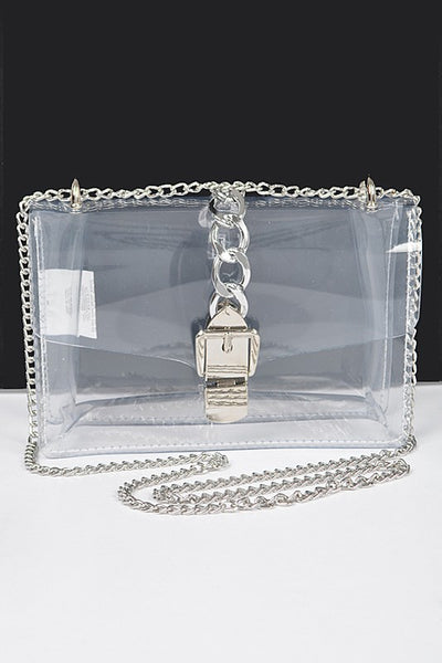 Explore More Collection - PVC Clear Stadium Swing Bag