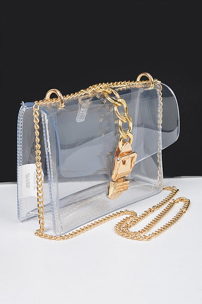 Explore More Collection - PVC Clear Stadium Swing Bag