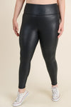 Explore More Collection - Curvy OG Foil High Waist Leggings