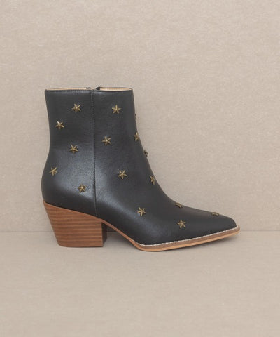 Explore More Collection - OASIS SOCIETY Ivanna - Star Studded Western Boots