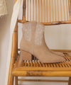 Explore More Collection - OASIS SOCIETY Cannes - Pearl Studded Western Boots