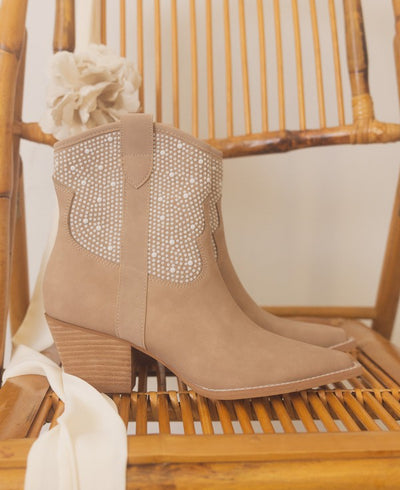 Explore More Collection - OASIS SOCIETY Cannes - Pearl Studded Western Boots