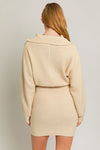 Explore More Collection - Zipper Sweater Dress