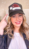 Explore More Collection - Santa Hat Sparkle Trucker Hat
