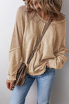 Hot Caramel - Round Long Sleeve Sweatshirt