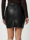 Explore More Collection - Ruched Asymmetrical Hem Skirt