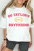 Explore More Collection - GO TAYLORS BOYFRIEND FOOTBALL GRAPHIC TEE