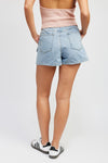 Explore More Collection - DENIM CARGO SHORTS