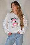 Explore More Collection - Bougie Snowman Long Sleeve Tee