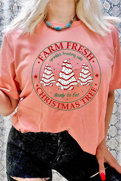 Explore More Collection - Farm Fresh Christmas Tree Tee