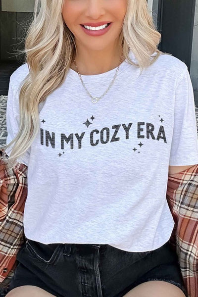 Explore More Collection - IN MY COZY ERA GRAPHIC TEE