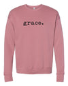 Explore More Collection - Grace heart Bella Canvas Premium Sweatshirt