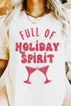 Explore More Collection - HOLIDAY SPIRITS CHRISTMAS GRAPHIC TEE