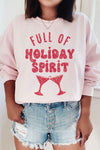 Explore More Collection - HOLIDAY SPIRITS CHRISTMAS GRAPHIC SWEATSHIRT