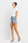 Explore More Collection - High Rise Criss Cross Shorts