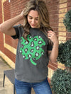 Explore More Collection - Leopard Clover Tee