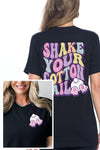 Explore More Collection - Tail Funny Easter Front Back Graphic T Shirts