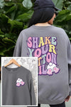 Explore More Collection - Tail Easter Front Back Graphic Fleece Sweatshirts