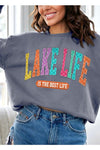 Explore More Collection - Lake Life Graphic Fleece Sweatshirts